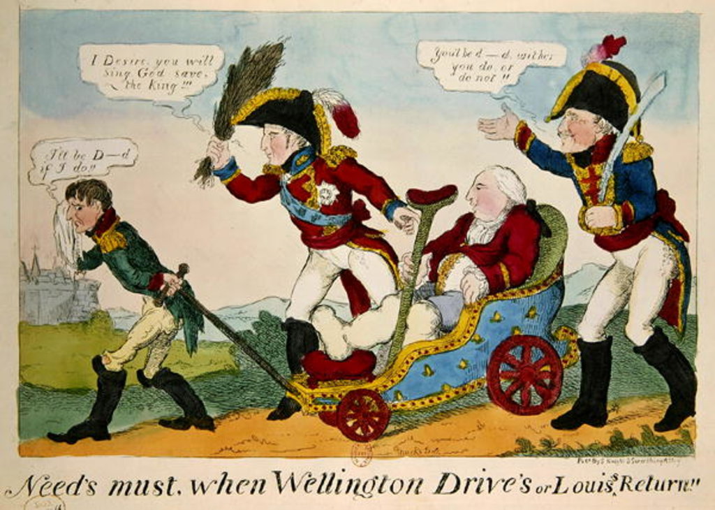 Detail of Need's Must when Wellington Drive's or Louis' Return by J.L. Marks