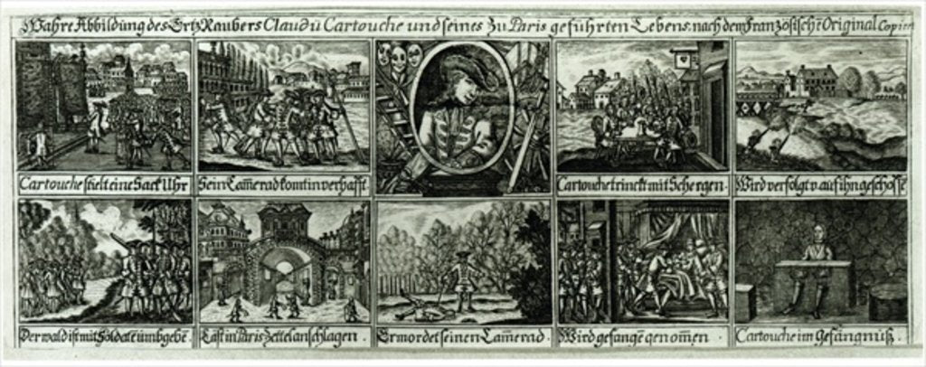 Detail of Exploits of Cartouche by German School