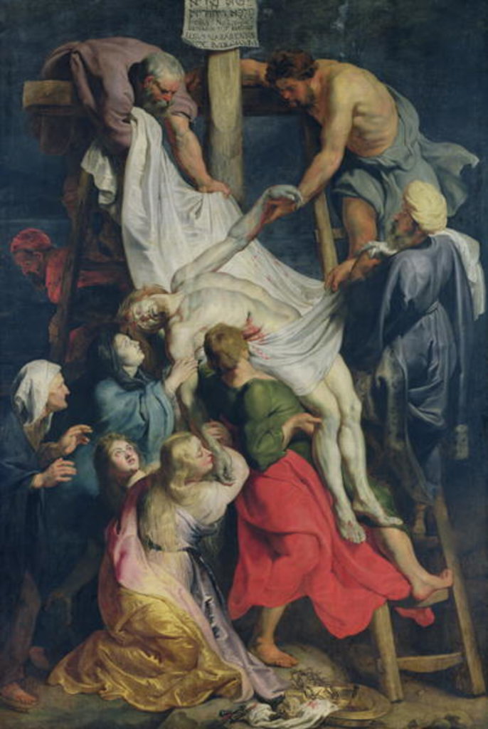 Detail of Descent from the Cross, 1617 by Peter Paul Rubens