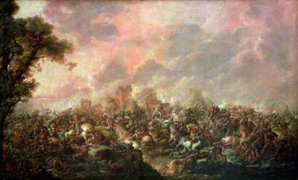 Detail of The Defeat of Darius by Alexander the Great 331 BC by Francois Louis Joseph Watteau