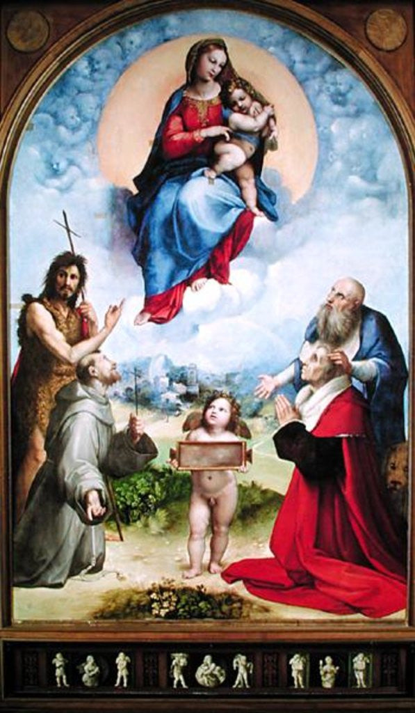 The Foligno Madonna by Raphael