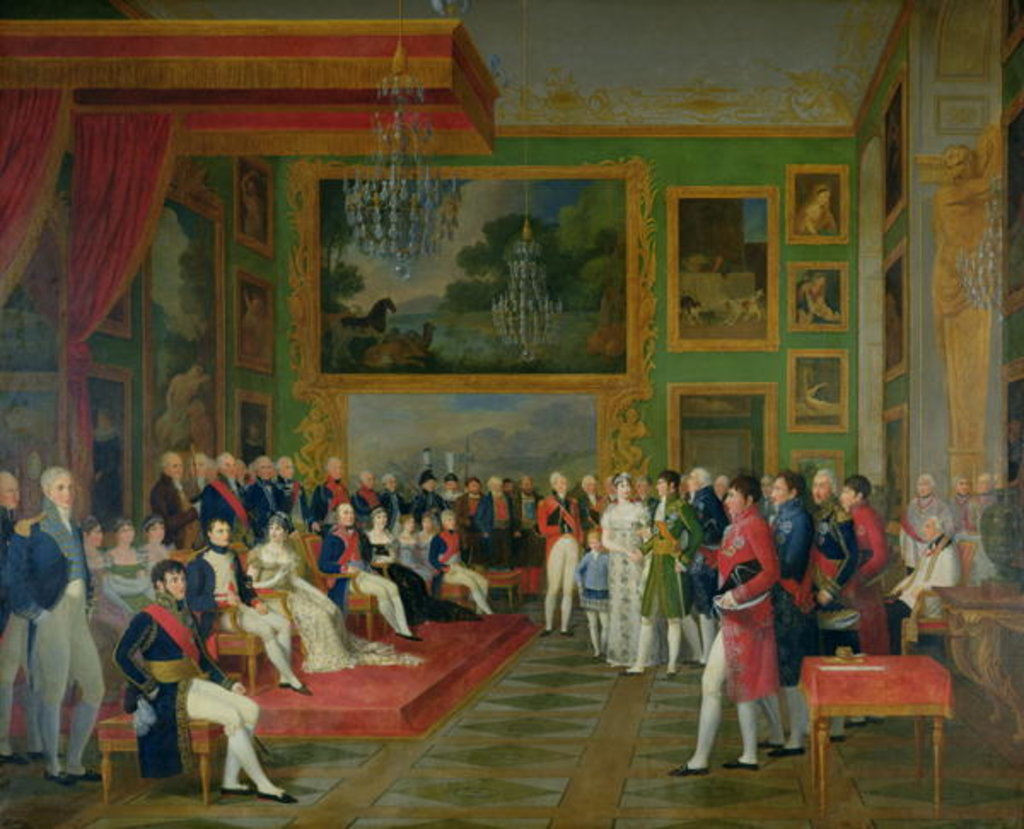 Detail of The Marriage of Eugene de Beauharnais to Amalie Auguste of Bavaria in Munich, 13th January 1806, 1808 by Francois Guillaume Menageot