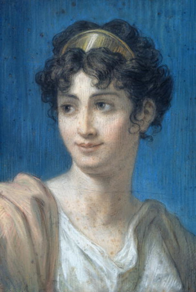 Detail of Portrait of Mademoiselle Georges by French School