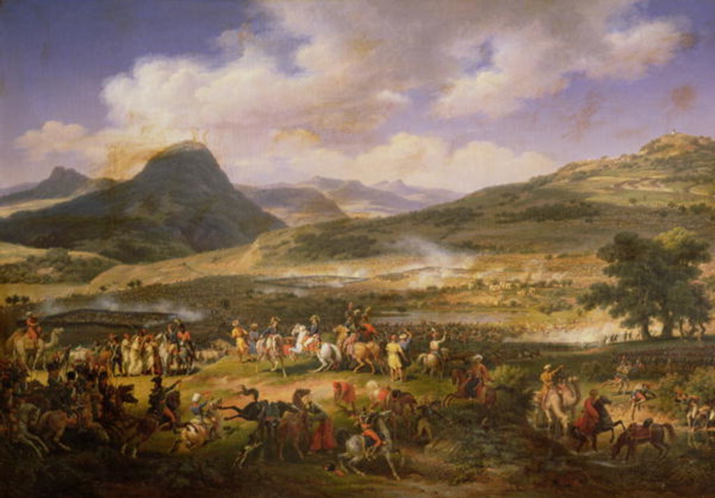 Detail of Battle of Mount Thabor by Louis Lejeune