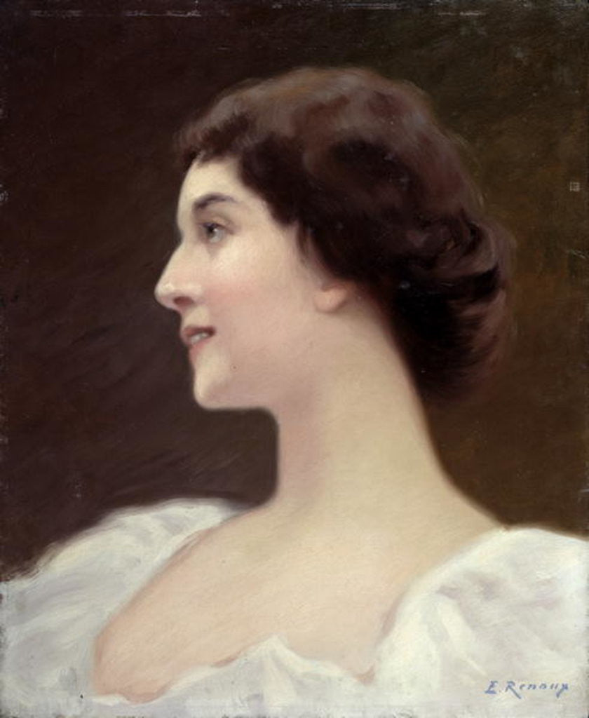 Detail of La Belle Otero by Jules Ernest Renoux