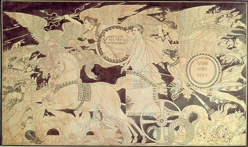 Detail of Allegory of the Battle of Austerlitz by Pierre-Nolasque Bergeret