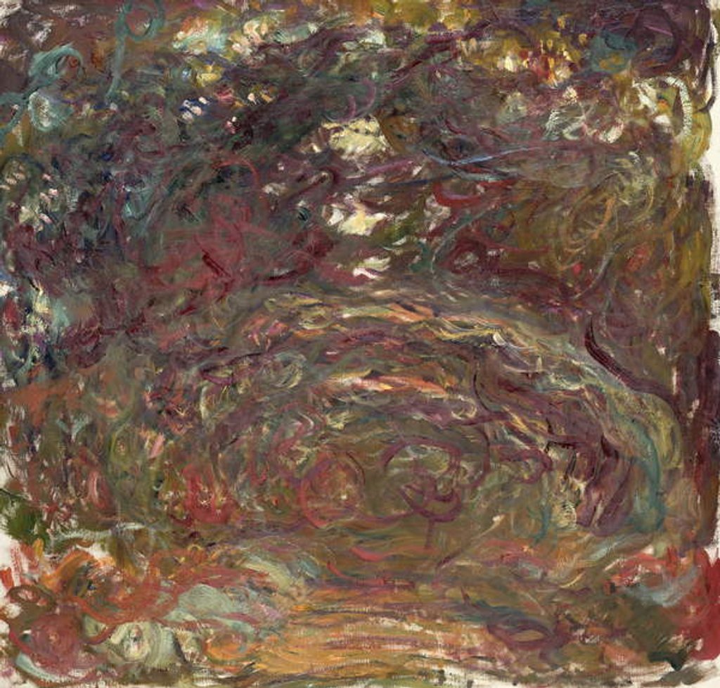 Detail of The Rose Path, 1920-22 by Claude Monet