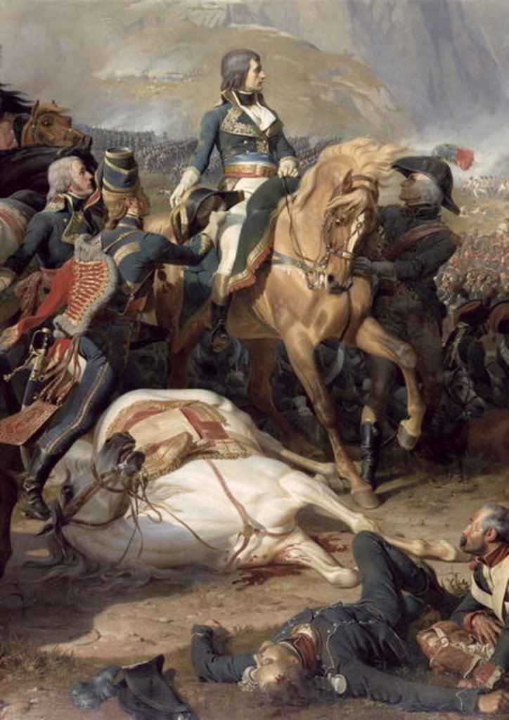 Detail of The Battle of Rivoli, 1844 by Felix Philippoteaux