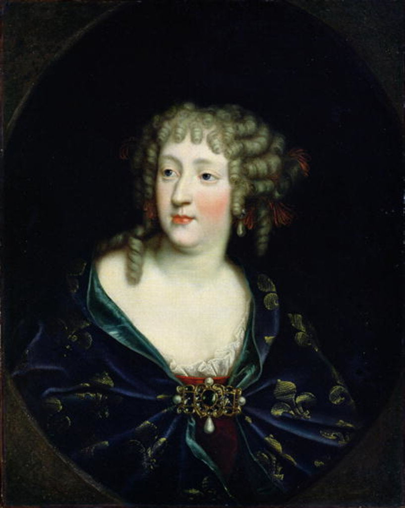 Detail of Portrait of Queen Marie-Therese of France by French School