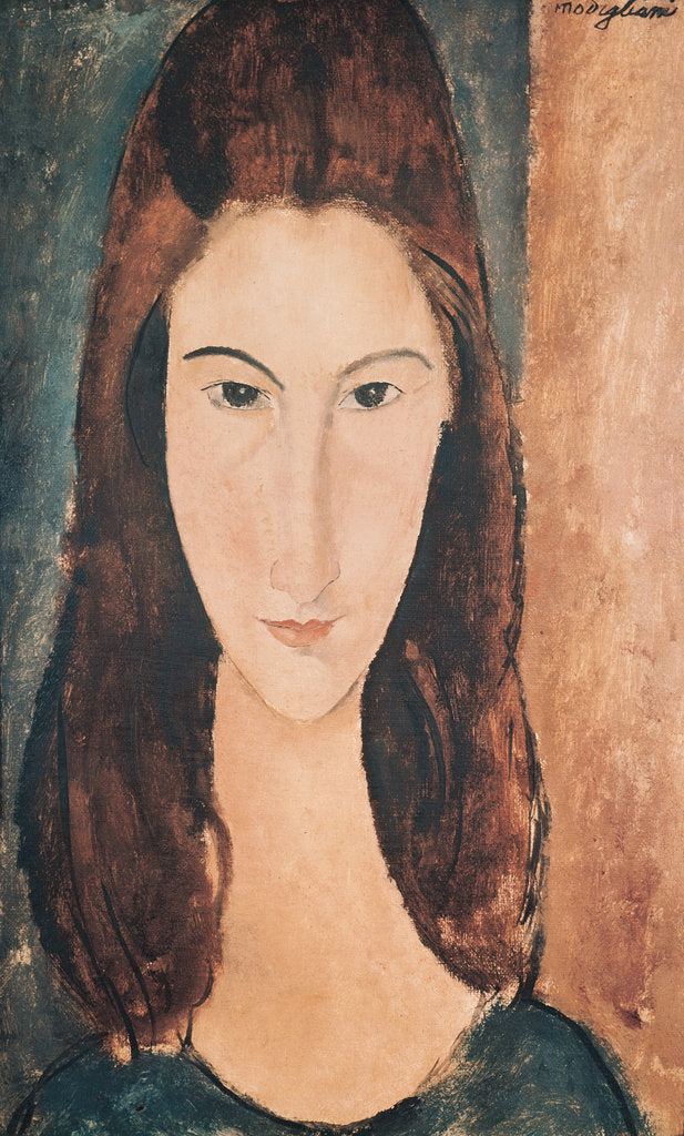 Detail of Portrait of a Young Girl, 1910s by Amedeo Modigliani