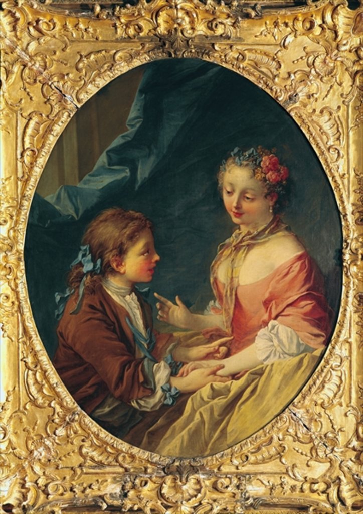 Detail of Mother and Child by Francois Boucher