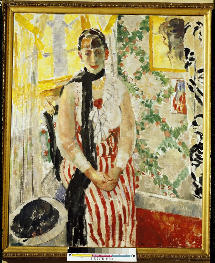Detail of Portrait of Nel Wouters 1912 by Rik Wouters