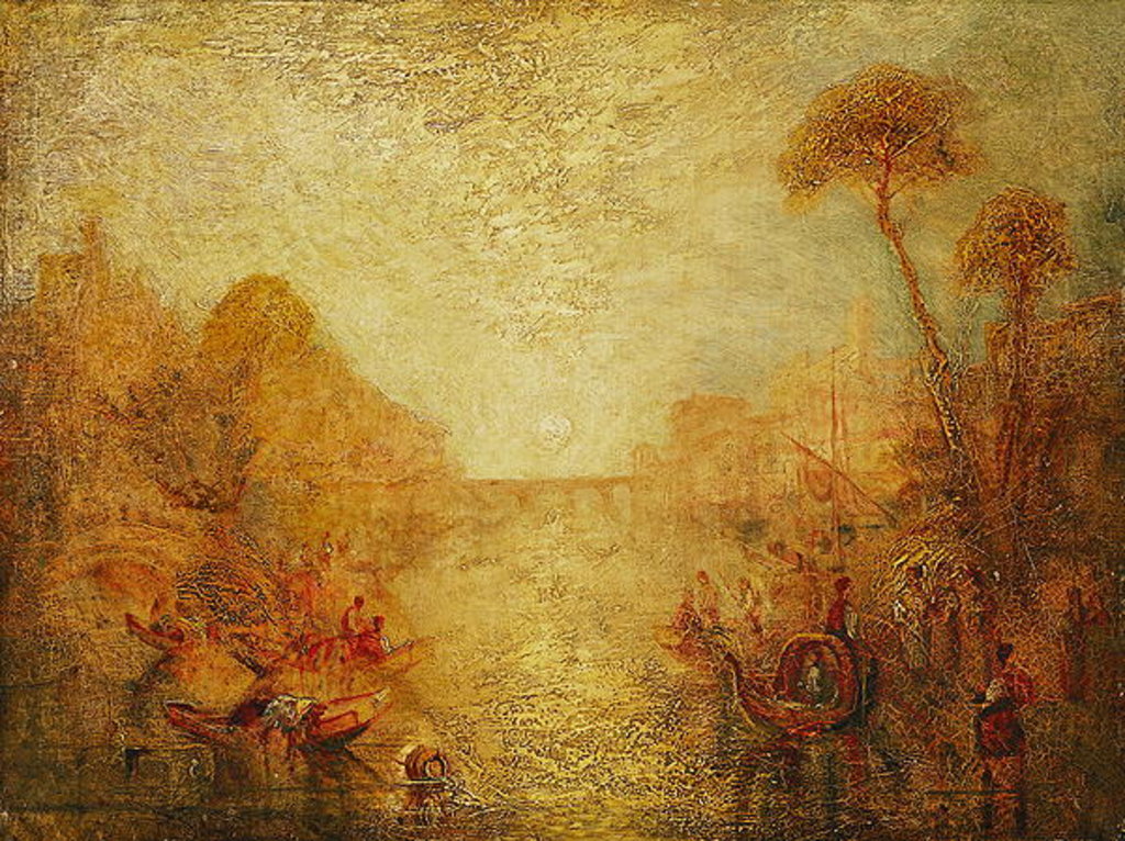 Detail of Landscape by Joseph Mallord William Turner