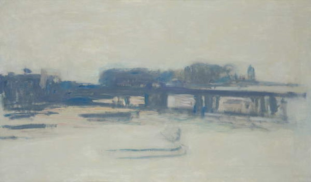 Detail of Study for Charing Cross Bridge, 1899-1901 by Claude Monet