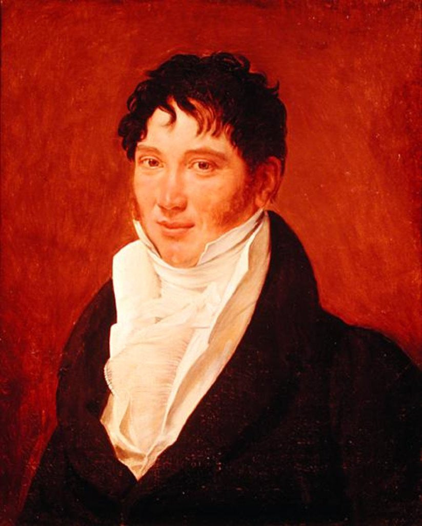 Detail of Portrait of Antoine Jerome Balard by Baron Antoine Jean Gros