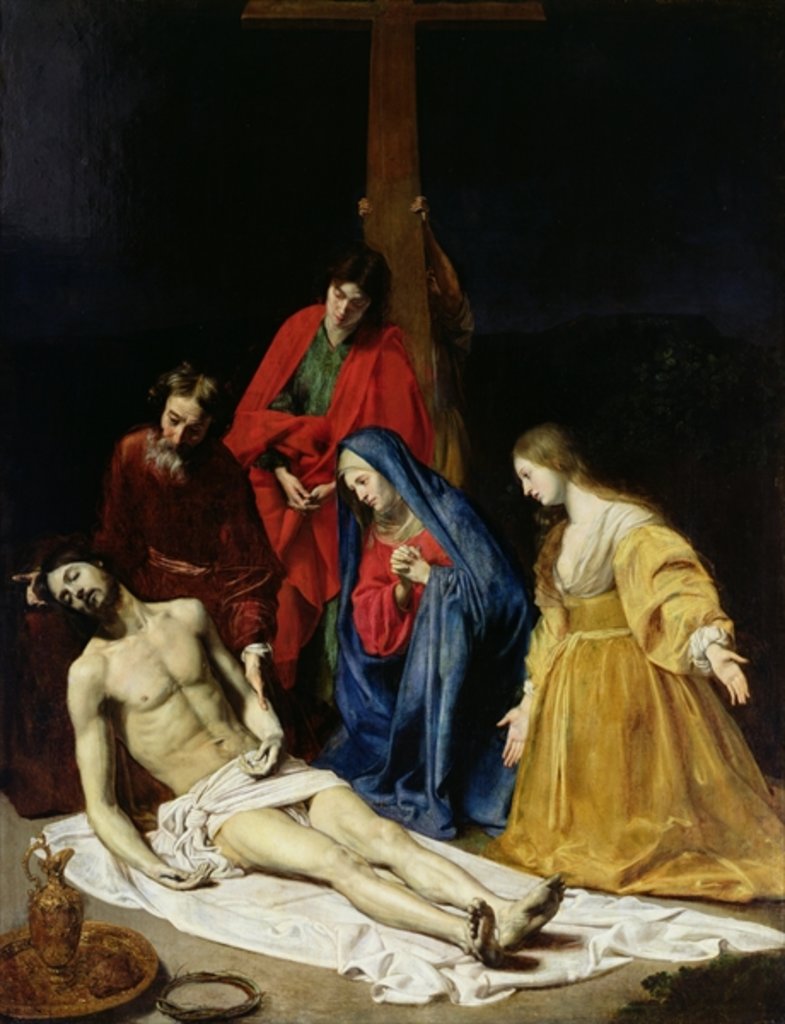Detail of The Descent from the Cross by Nicolas Tournier