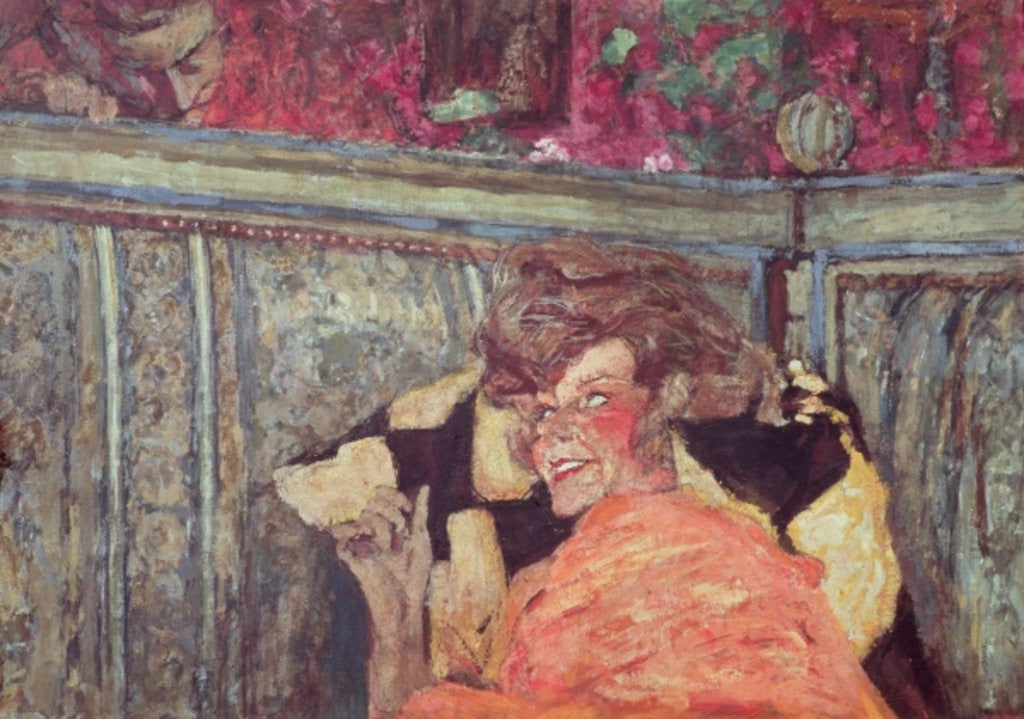 Detail of Yvonne Printemps and Sacha Guitry c.1912 by Edouard Vuillard