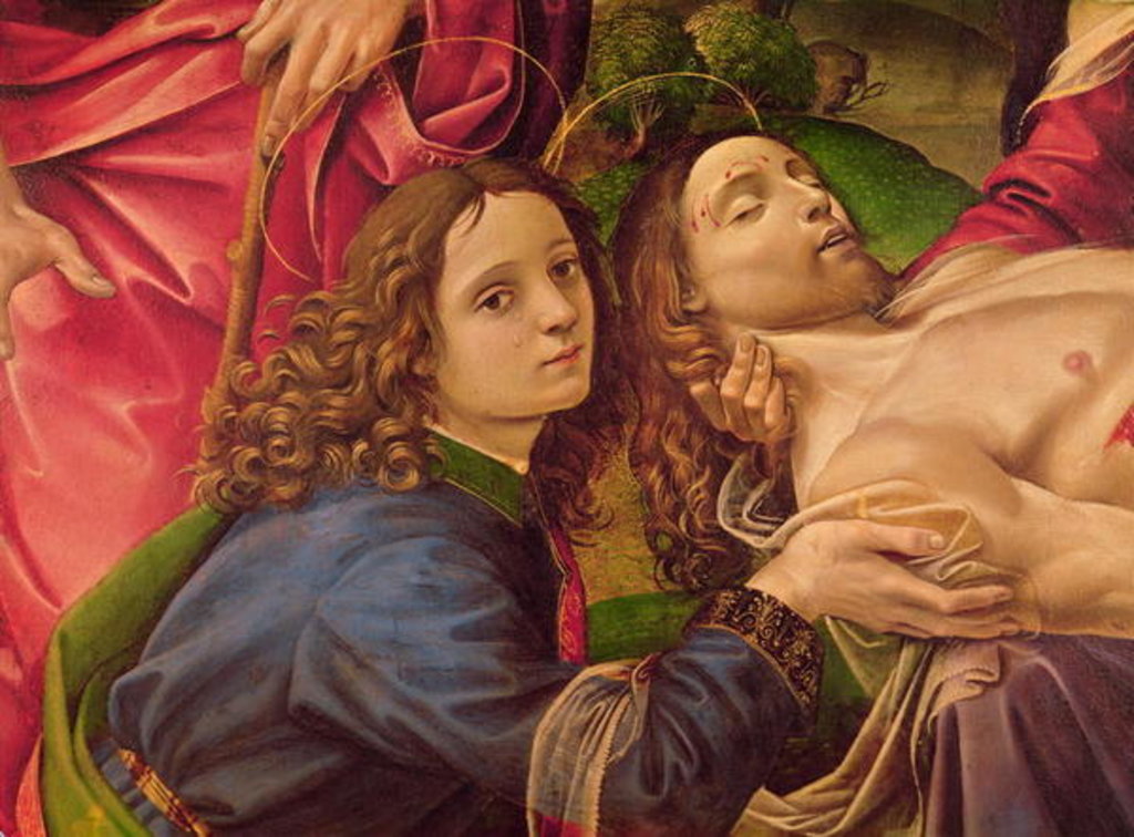 Detail of The Lamentation of Christ by Capponi