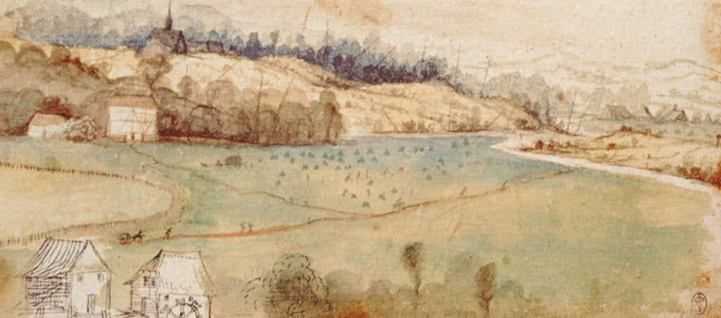 Detail of Landscape by Albrecht Dürer or Duerer