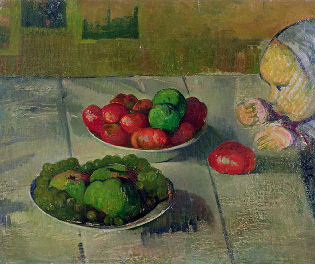 Detail of Still Life with Mimie, Daughter of Marie Poupee du Pouldu by Meyer Isaac de Haan