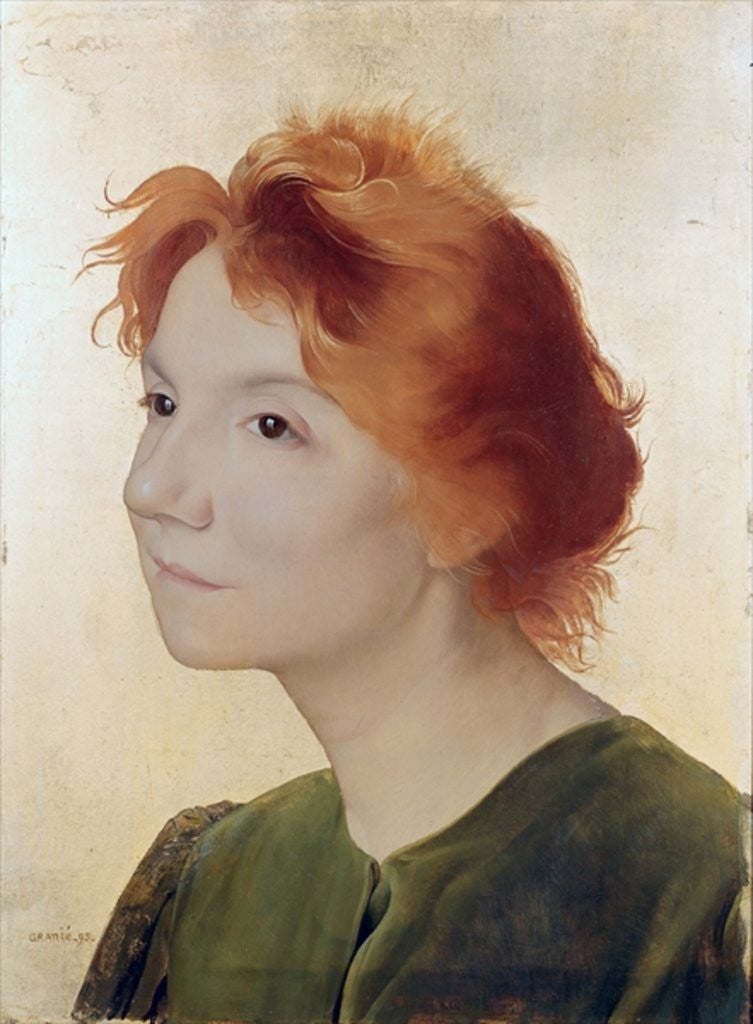 Detail of Yvette Guilbert by Joseph Granie
