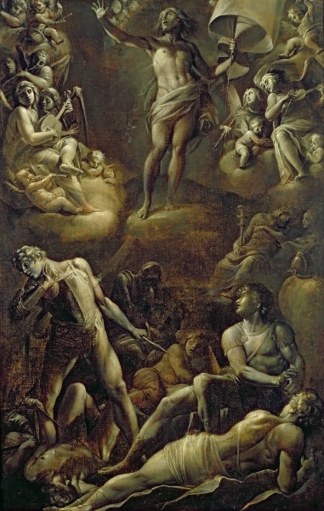 Detail of The Resurrection of Christ, 1603 by Giovanni Baglione