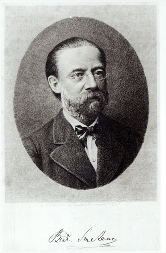 Detail of Portrait of Bedrich Smetana by French School
