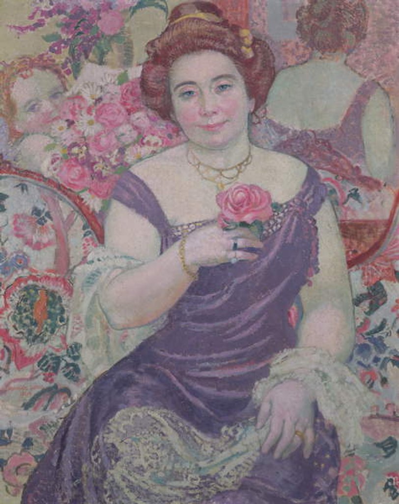 Detail of Marthe with a Rose, 1909 by Maurice Denis