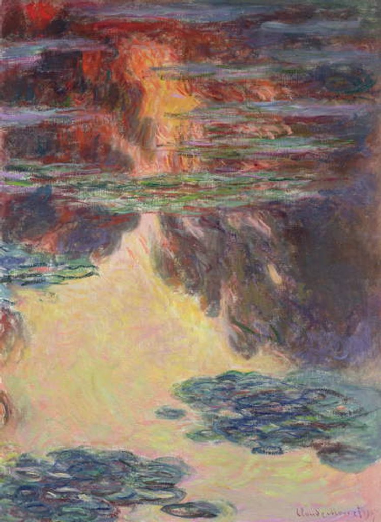Detail of Waterlilies, 1907 by Claude Monet