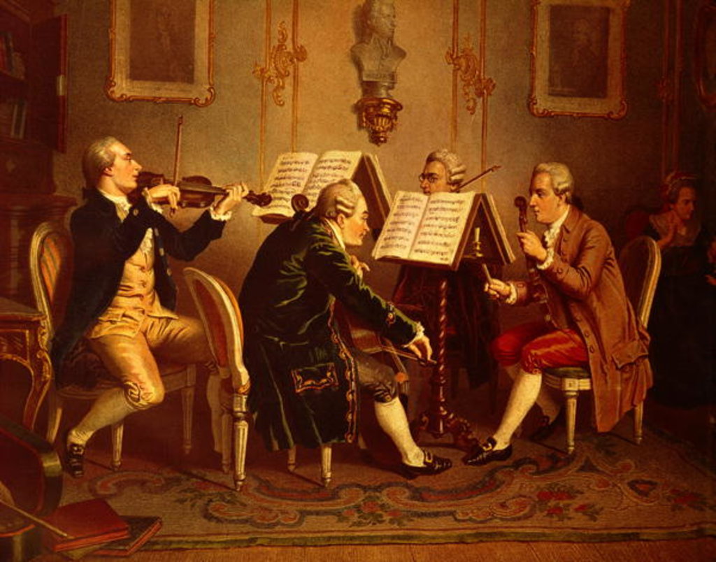 Detail of String Quartet by Austrian School