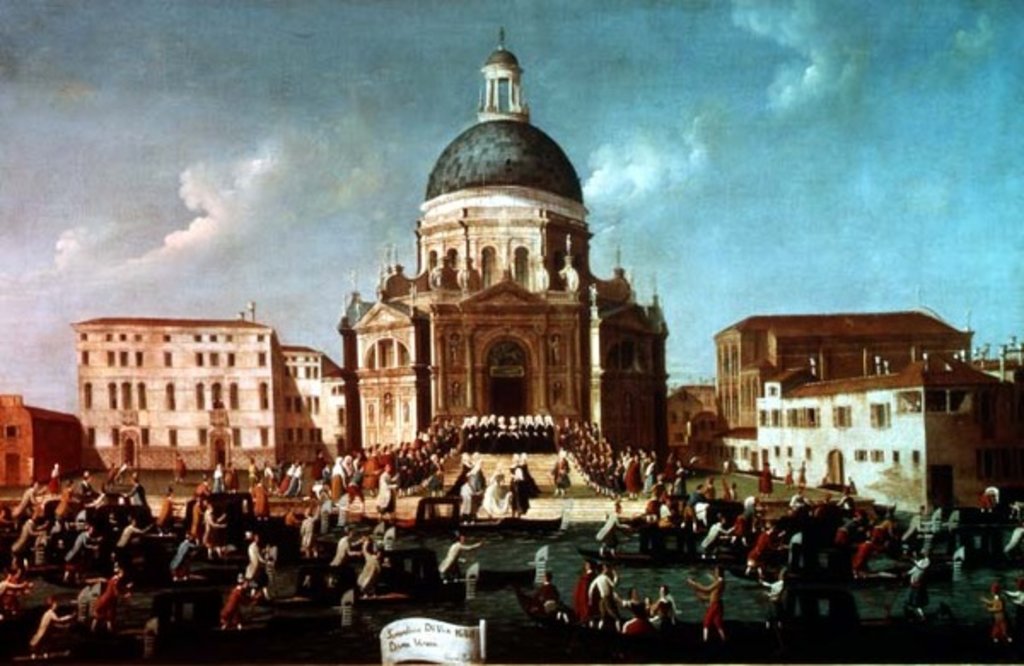 Detail of The Wedding of a Venetian Noblewoman by Gabriele Bella