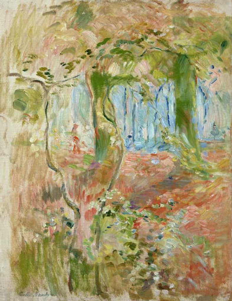 Detail of Undergrowth in Autumn, 1894 by Berthe Morisot