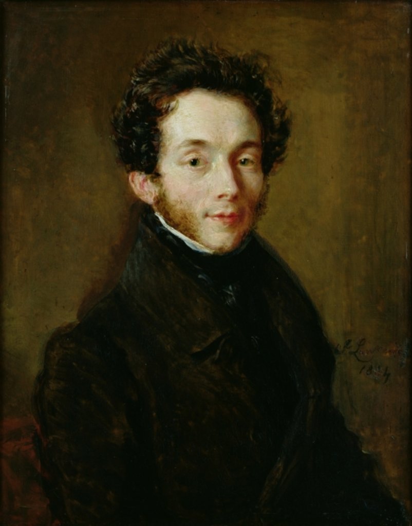 Detail of Portrait of Carl Maria Friedrich Ernst von Weber by Sir Thomas Lawrence