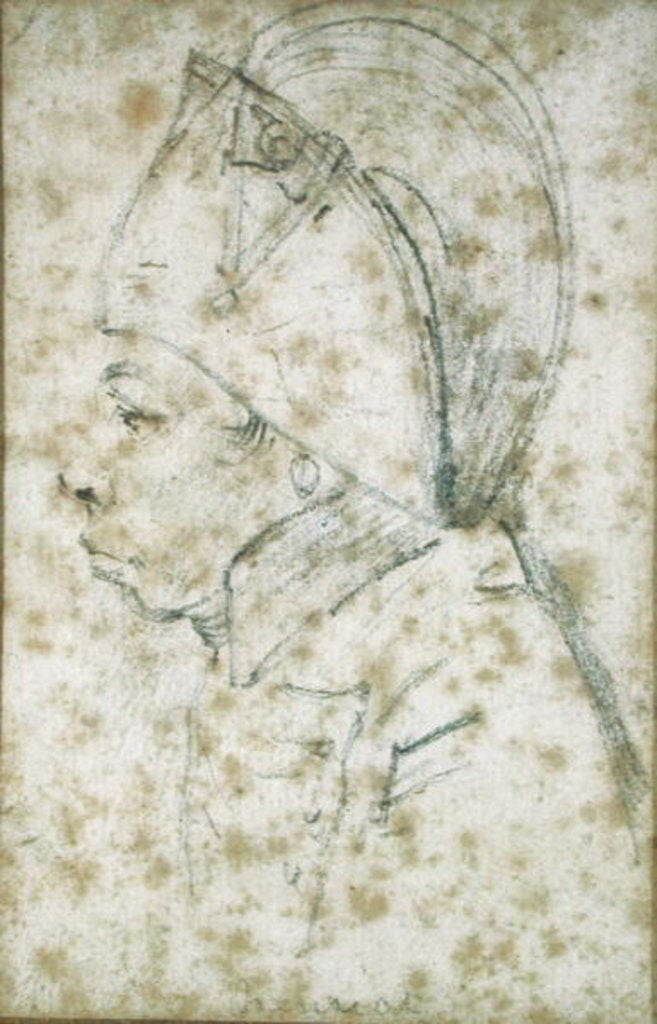 Detail of Francois Hanriot by Georges Francois Gabriel