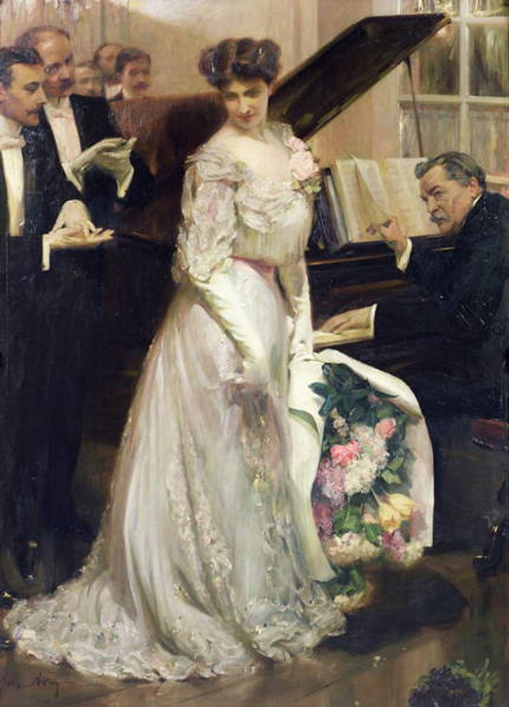 Detail of The Celebrated, 1906 by Joseph Marius Avy