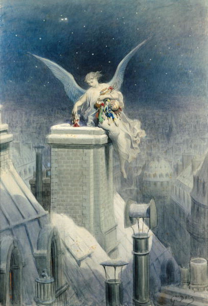 Detail of Christmas Eve by Gustave Dore