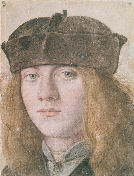 Detail of Portrait of a Young Man by Italian School