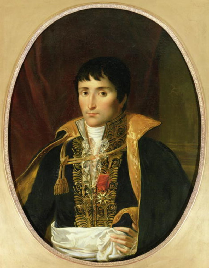 Detail of Portrait of Lucien Bonaparte by Robert (attr. to) Lefevre