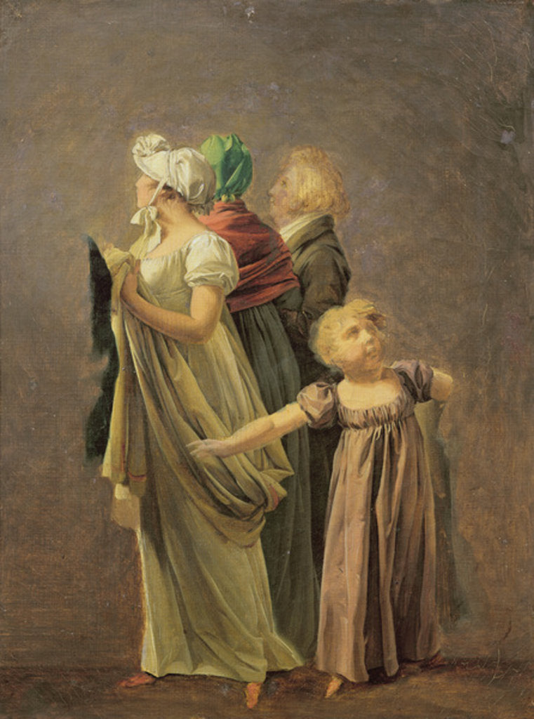 Detail of Study for Members of the Public at the Exhibition of 'The Consecration of the Emperor Napoleon' by Louis Leopold Boilly