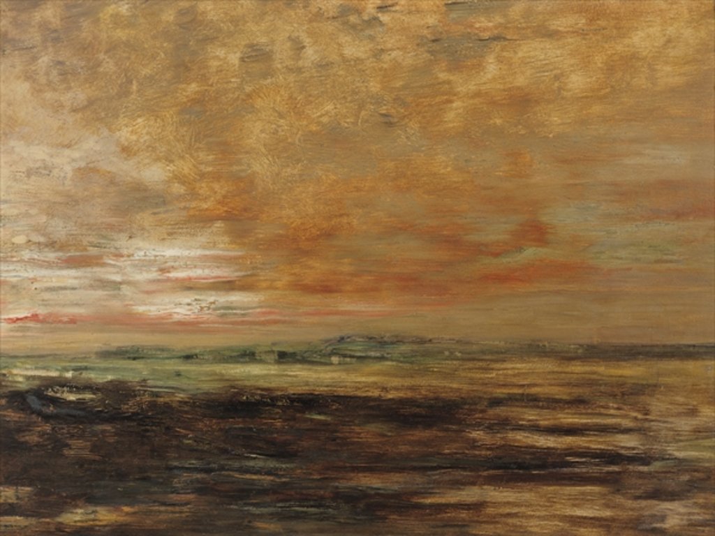 Detail of Landscape by Gustave Moreau