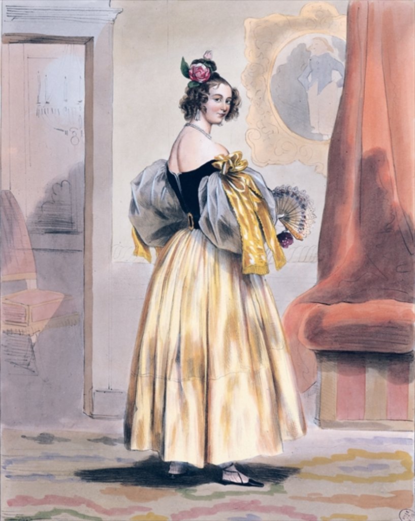 Detail of Midnight, 1830-48 by Achille Deveria