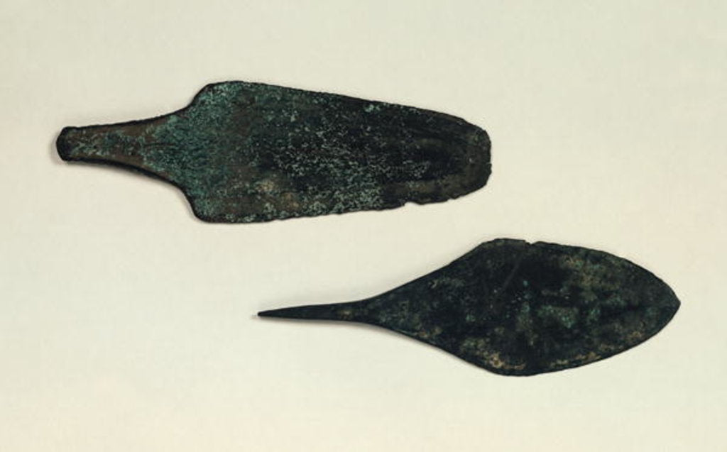 Detail of Two daggers, 2000-1800 BC by Prehistoric