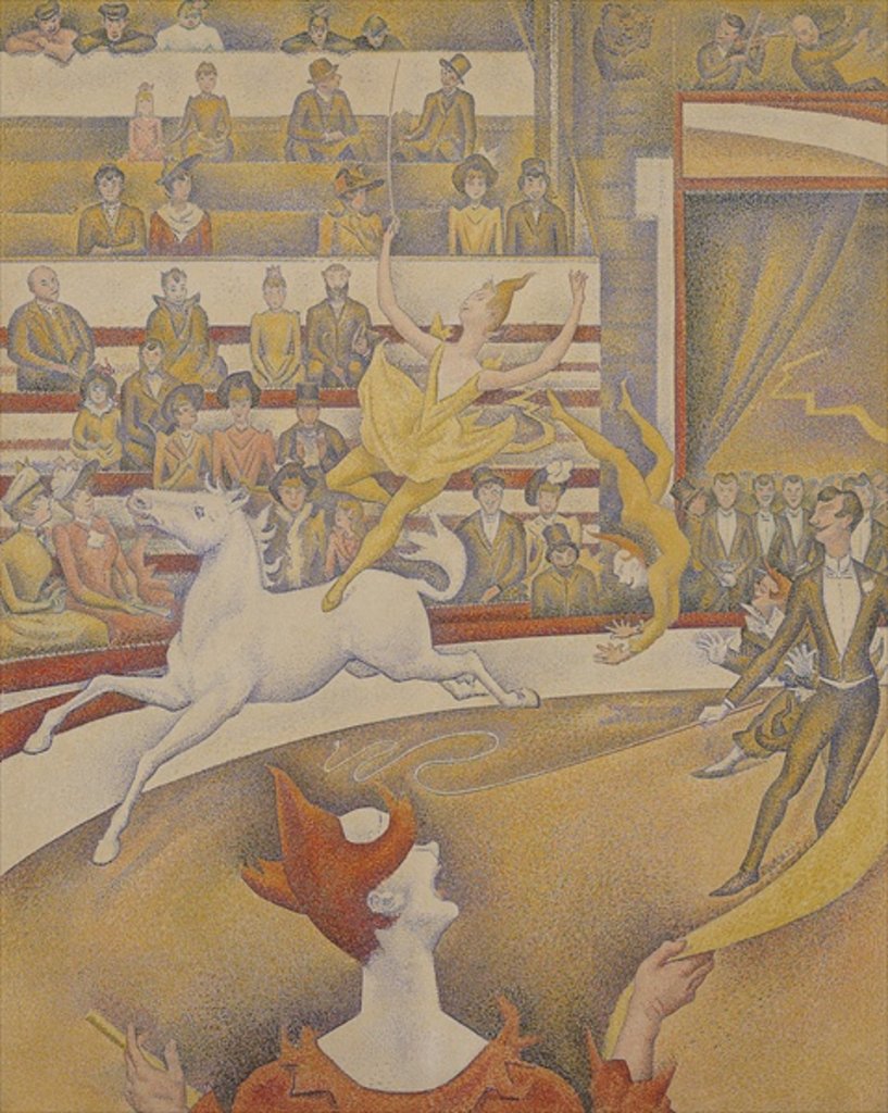 Detail of The Circus, 1891 by Georges Pierre Seurat