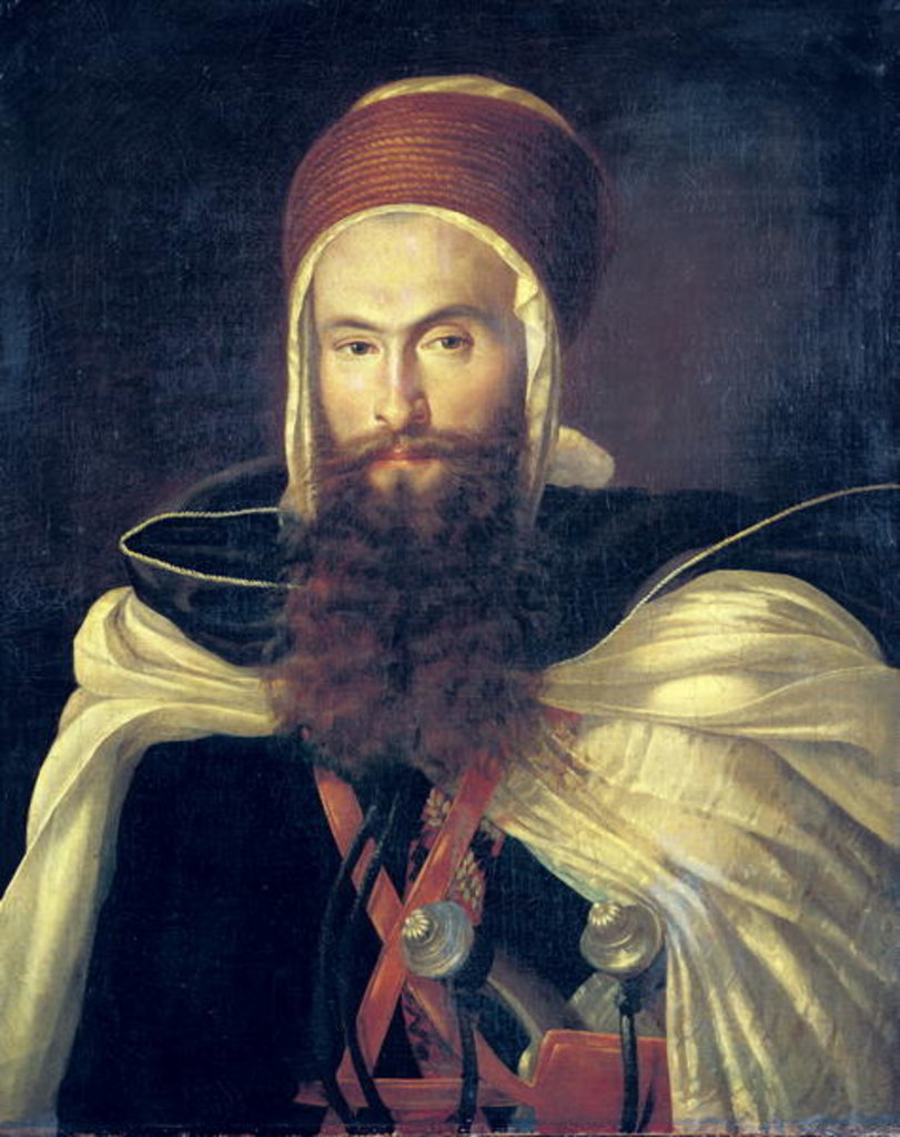 Detail of An Arab Chief by French School