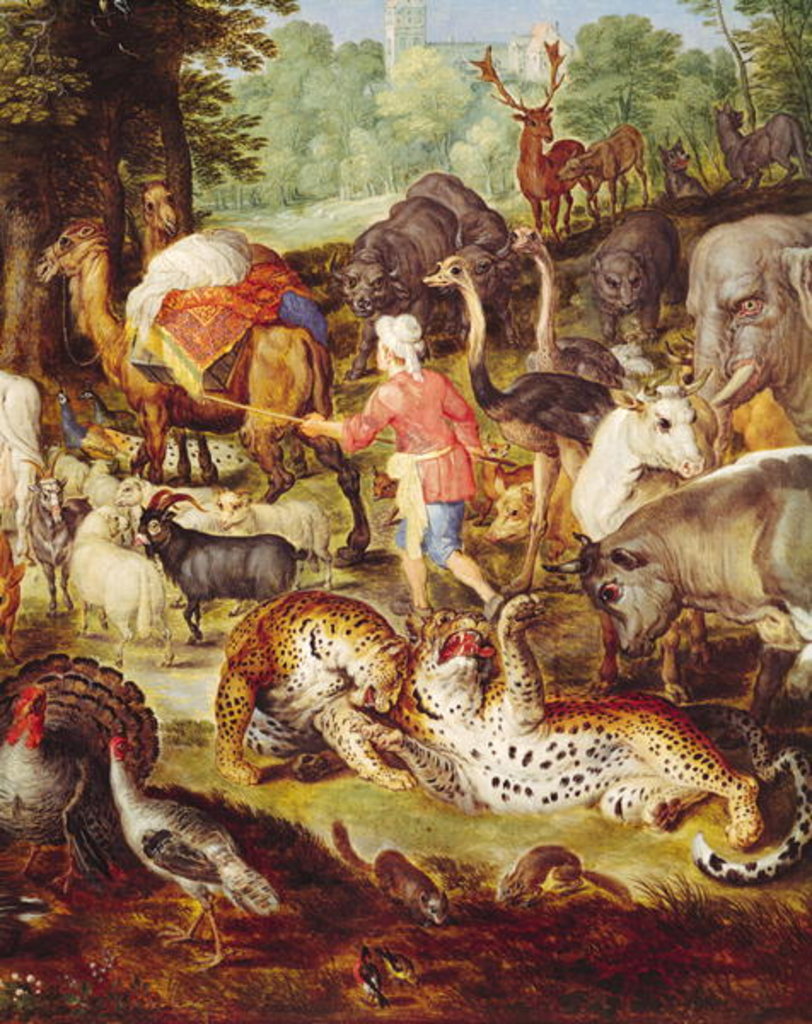 Detail of Noah's Ark by Jan Snellinck