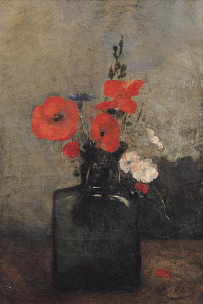 Detail of Flowers by Antoine Vollon