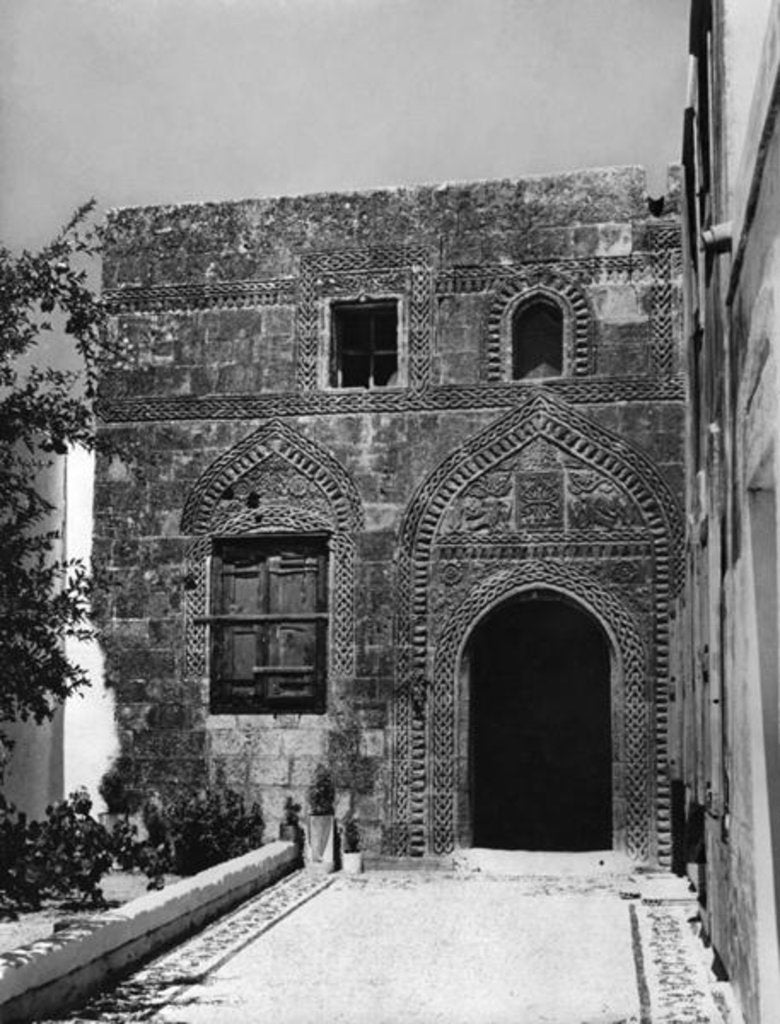 Detail of An old house in Lindos, Rhodes by Anonymous