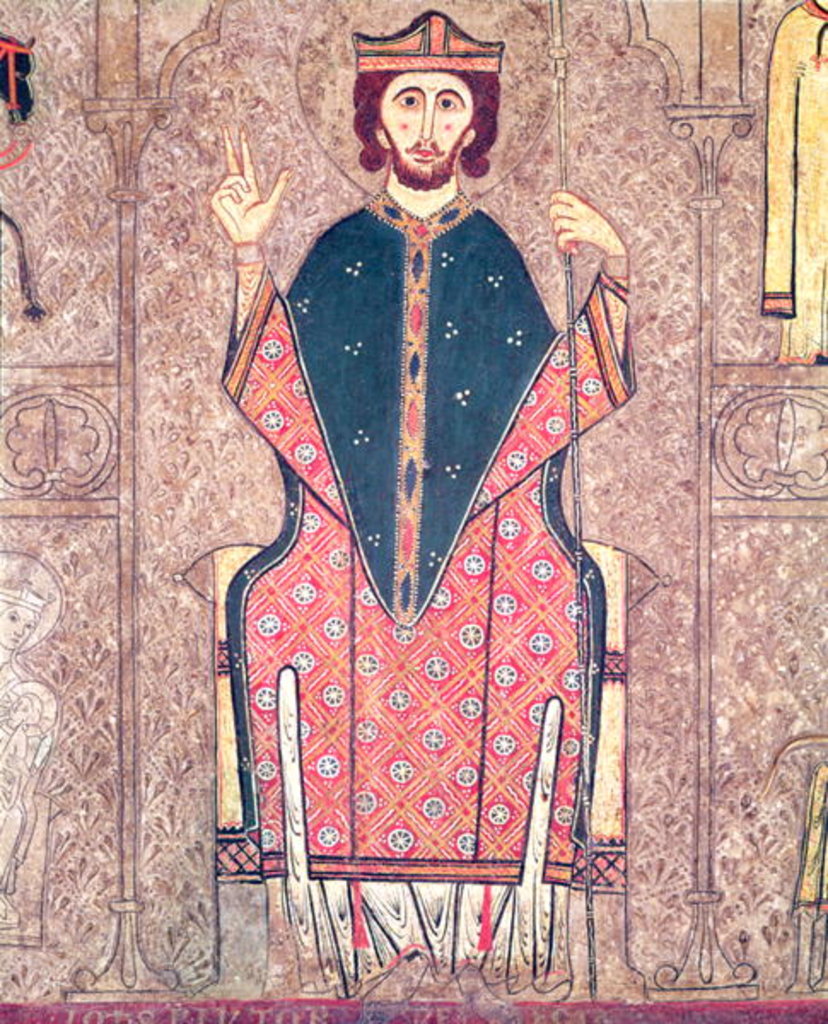 Detail of St. Martin of Tours by Ribagorça Workshop Johannes Pintor