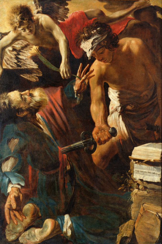 Detail of The Martyrdom of St. Matthew, 1617 by Claude Vignon