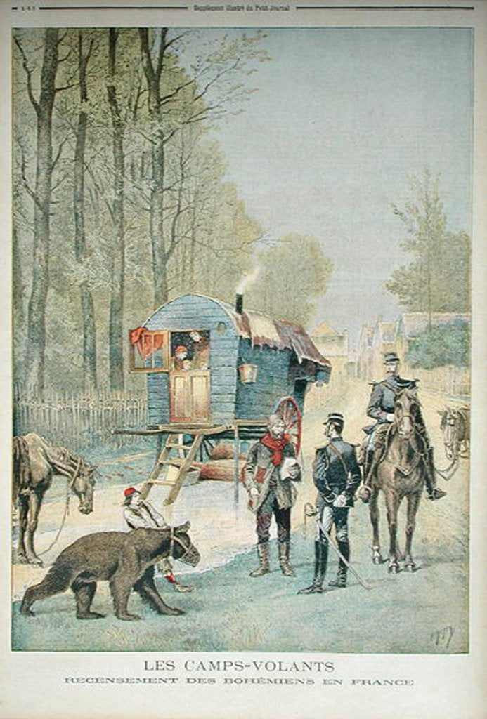 Detail of Census of Travellers in France by Henri Meyer